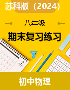 期末復(fù)習(xí)練習(xí)  2024-2025學(xué)年蘇科版（2024）物理八年級(jí)上冊(cè)