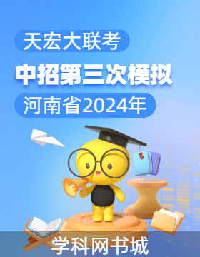 天宏大联考2024年河南省中招第三次模拟考试试卷