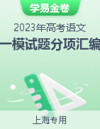 学易金卷：2023年高考语文一模试题分项汇编（上海专用）