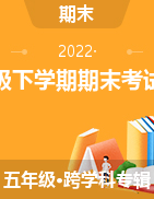 陕西省咸阳市武功县2021-2022学年五年级下学期期末考试试题