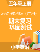 期末复习巩固测试 五年级上册英语教科版（广州）（含答案）