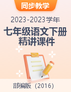 2022-2023學(xué)年七年級語文下冊精講課件