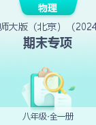 2024-2025學(xué)年八年級(jí)全一冊(cè)物理期末專項(xiàng)（北師大版（北京）2024）