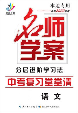 2022中考語文復(fù)習(xí)之堂堂清【名師學(xué)案】分層進(jìn)階學(xué)習(xí)法