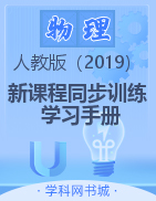 2022-2023學(xué)年新教材高中物理選擇性必修第二冊【新課程同步訓(xùn)練】練習(xí)手冊（人教版）