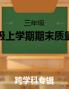 陕西省延安市黄陵县2021-2022学年三年级上学期期末质量检测试题