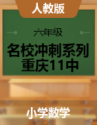 【真题】2019-2020学年-小升初系列-重庆11中-小学六年级数学汇编（人教版）