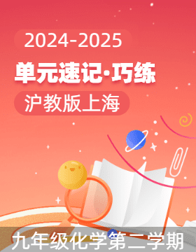 2024-2025學(xué)年九年級化學(xué)第二學(xué)期單元速記·巧練（滬教版·上海）