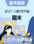 人教PEP版三-六年级英语下册期末试卷（安徽安庆迎江区2020年真卷）