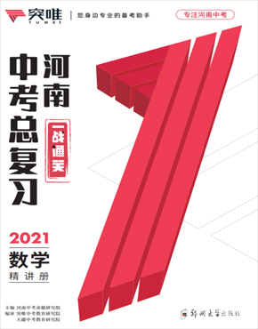 【一战通关】2021河南中考数学总复习精讲册