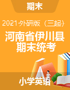 河南省洛阳市伊川县英语三-六年级下学期期末质量调研检测 2020-2021学年（外研版，PDF版，含答案）