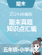 2024-2025學(xué)年五年級語文上冊期末真題知識點匯編（統(tǒng)編版）