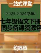 一站式课堂：2023-2024学年七年级语文下册同步备课资源包（统编版）