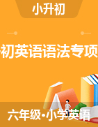 六年級下冊英語試題-小升初英語語法專項(xiàng)練習(xí)（有答案）  全國通用  