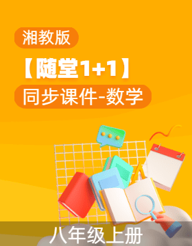 【隨堂1+1】2023-2024學(xué)年八年級數(shù)學(xué)上冊習(xí)題課件（湘教版）