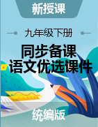 2024-2025學(xué)年九年級(jí)語(yǔ)文下冊(cè)同步備課優(yōu)選課件（統(tǒng)編版）