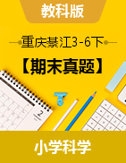 【期末真题】重庆綦江 科学 3-6年级下册 2019-2020学年 教科版