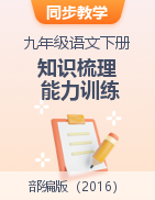 2022-2023学年九年级语文下册知识梳理与能力训练