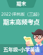 2021-2022學(xué)年小學(xué)英語譯林三起版五年級(jí)下冊(cè)期末高頻考點(diǎn)