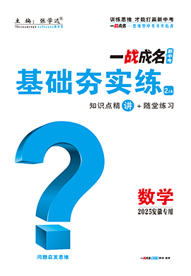 【一戰(zhàn)成名新中考】2025安徽中考數(shù)學(xué)·一輪復(fù)習(xí)·基礎(chǔ)夯實練（講冊）