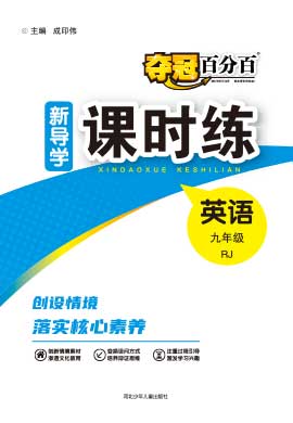 【奪冠百分百】2024-2025學年九年級全一冊英語新導學課時練（冀教版）河北專版