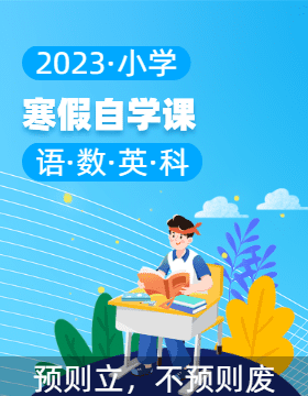 2023-2024学年小学各科寒假自学课
