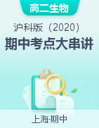 2024-2025學(xué)年高二生物上學(xué)期期中考點(diǎn)大串講（滬科版2020選擇性必修1）