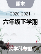 四川省甘孜州2020-2021学年六年级下学期期末质量监测试题