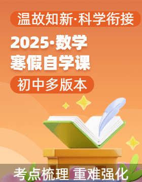 【寒假自學·彎道超車】2025年初中數(shù)學寒假提升精品講義+寒假分層作業(yè)（多版本）