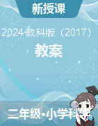 2023-2024學(xué)年二年級(jí)下冊(cè)科學(xué)教案（教科版）