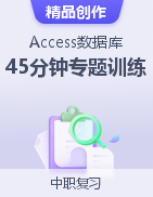 河南省《Access数据库》45分钟专题训练（试卷+课件）