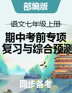 2022-2023學(xué)年七年級語文上冊期中考前專項復(fù)習(xí)與綜合預(yù)測