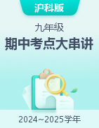 2024-2025學(xué)年九年級(jí)物理上學(xué)期期中考點(diǎn)大串講（滬科版）