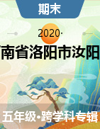 河南省洛阳市汝阳县2019-2020学年五年级下学期期末试题  
