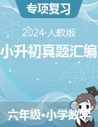 廣東地區(qū)小升初真題匯編-2023-2024學(xué)年六年級(jí)下冊(cè)數(shù)學(xué)小升初真題高頻易錯(cuò)典型題 人教版