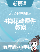 2023-2024學年語文五年級下冊4梅花魂課件+教案（統(tǒng)編版）