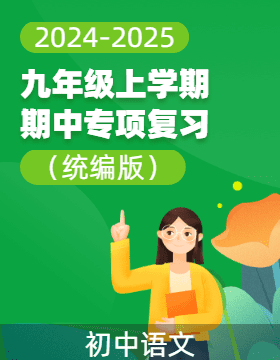 2024-2025學(xué)年九年級語文上學(xué)期期中考試專項復(fù)習(xí)（統(tǒng)編版全國通用）