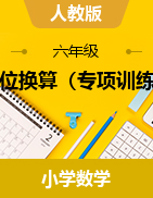 單位換算（專項訓(xùn)練）-2023-2024學(xué)年六年級下冊數(shù)學(xué)人教版