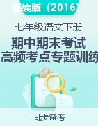 2022-2023學(xué)年七年級(jí)下冊(cè)語(yǔ)文期中期末考試高頻考點(diǎn)專題訓(xùn)練（部編版）