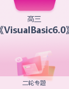 【职教高考】河南省《Visual Basic 6.0》专题复习讲练测
