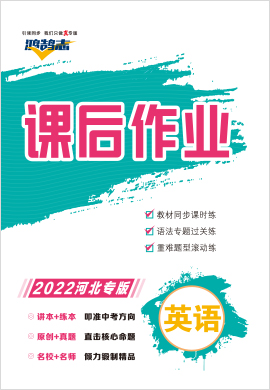 2022【鸿鹄志·中考王】英语人教版（河北）精练本配套课件