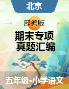 两年（2021-2022）五年级语文上册期末真题汇编（北京专用）  