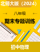 	期末專題訓(xùn)練-2024-2025學(xué)年北師大版（2024）物理八年級上冊