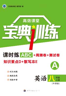 【寶典訓(xùn)練】2024-2025學(xué)年八年級(jí)上冊(cè)英語(yǔ)高效課堂(滬教牛津版（廣州深圳沈陽(yáng)通用）)