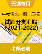 近两年（2022-2023）中考语文一模、二模试题分类汇编（江苏无锡专用）