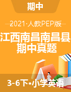 2020-2021学年江西省南昌市南昌县人教PEP版3-6年级下册期中测试英语试卷