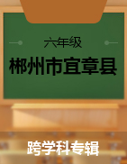 湖南省郴州市宜章县2021-2022学年六年级上学期期末学业质量监测抽测试题
